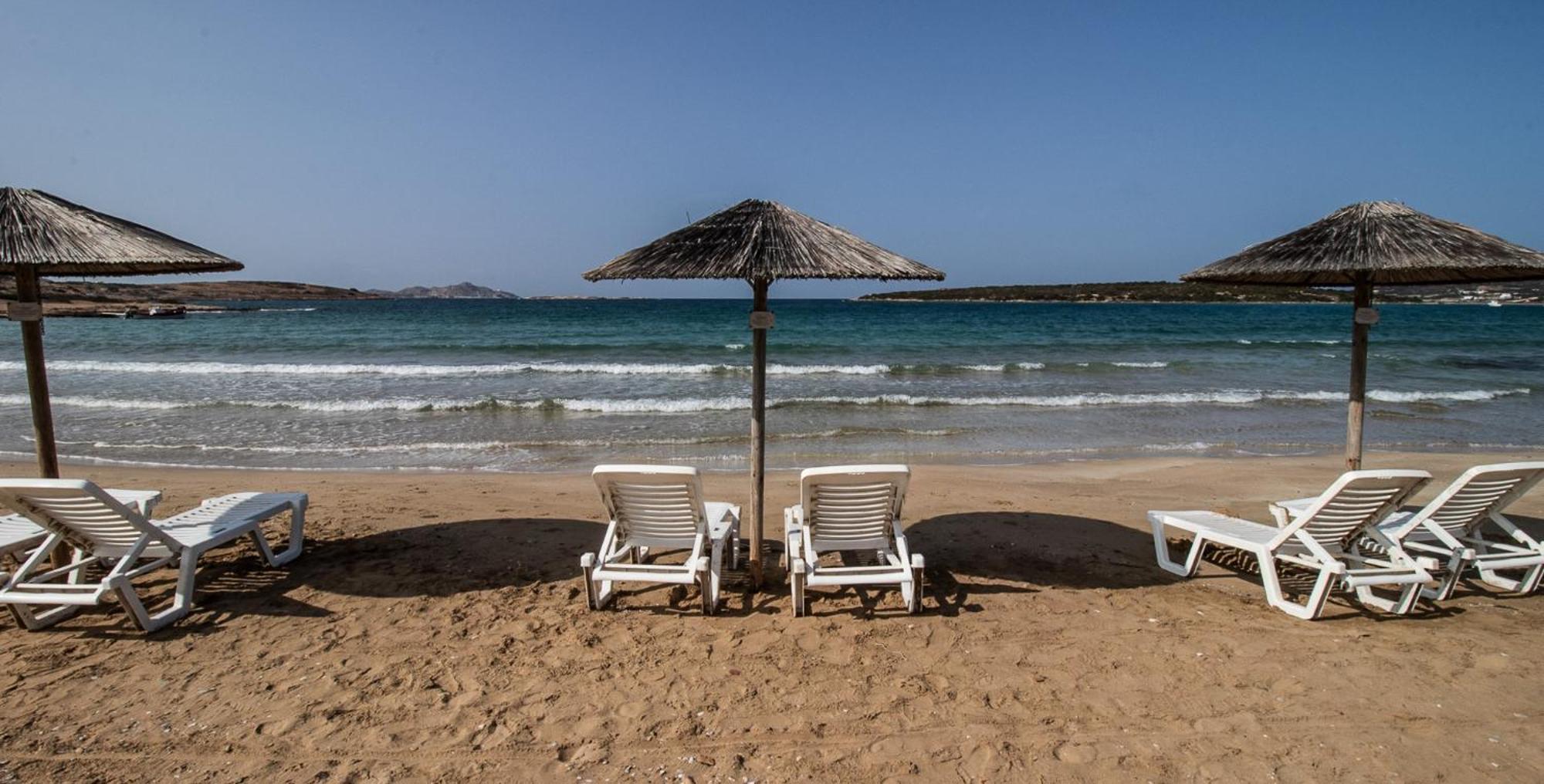 Mika Bungalows Naoussa Exterior foto