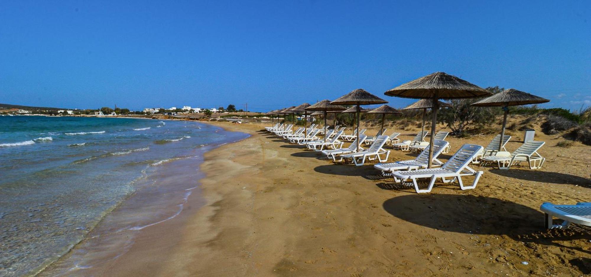 Mika Bungalows Naoussa Exterior foto