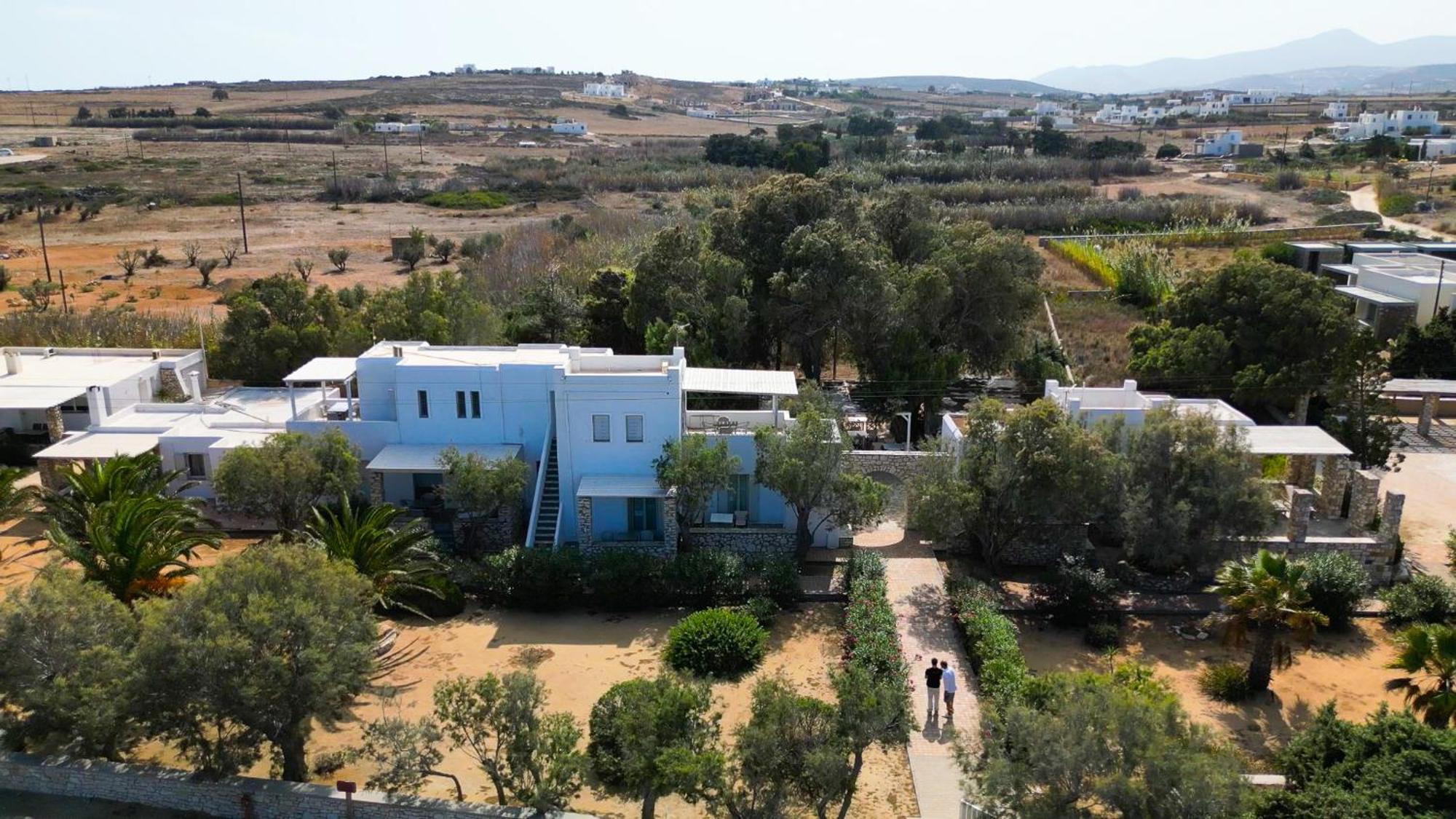 Mika Bungalows Naoussa Exterior foto