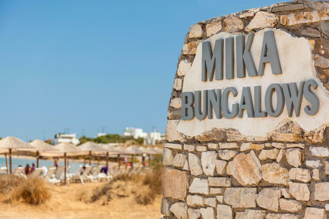Mika Bungalows Naoussa Exterior foto